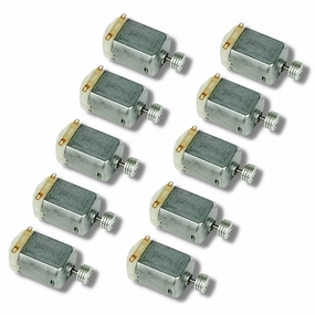10 pcs Mini Vibration DC Motor Using 1.5V-3V | STEM Vibrating Experiment | 130 Hobby Size for Bristle Bot Brush Bot Wobble Bot (Vibration Type)