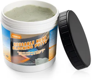 12 oz Reusable Heat Blocking Putty, Solder Heat Insulation Clay, Thermal Putty, Heat Barrier for Industrial Welding, Auto Repair and DIY Etc