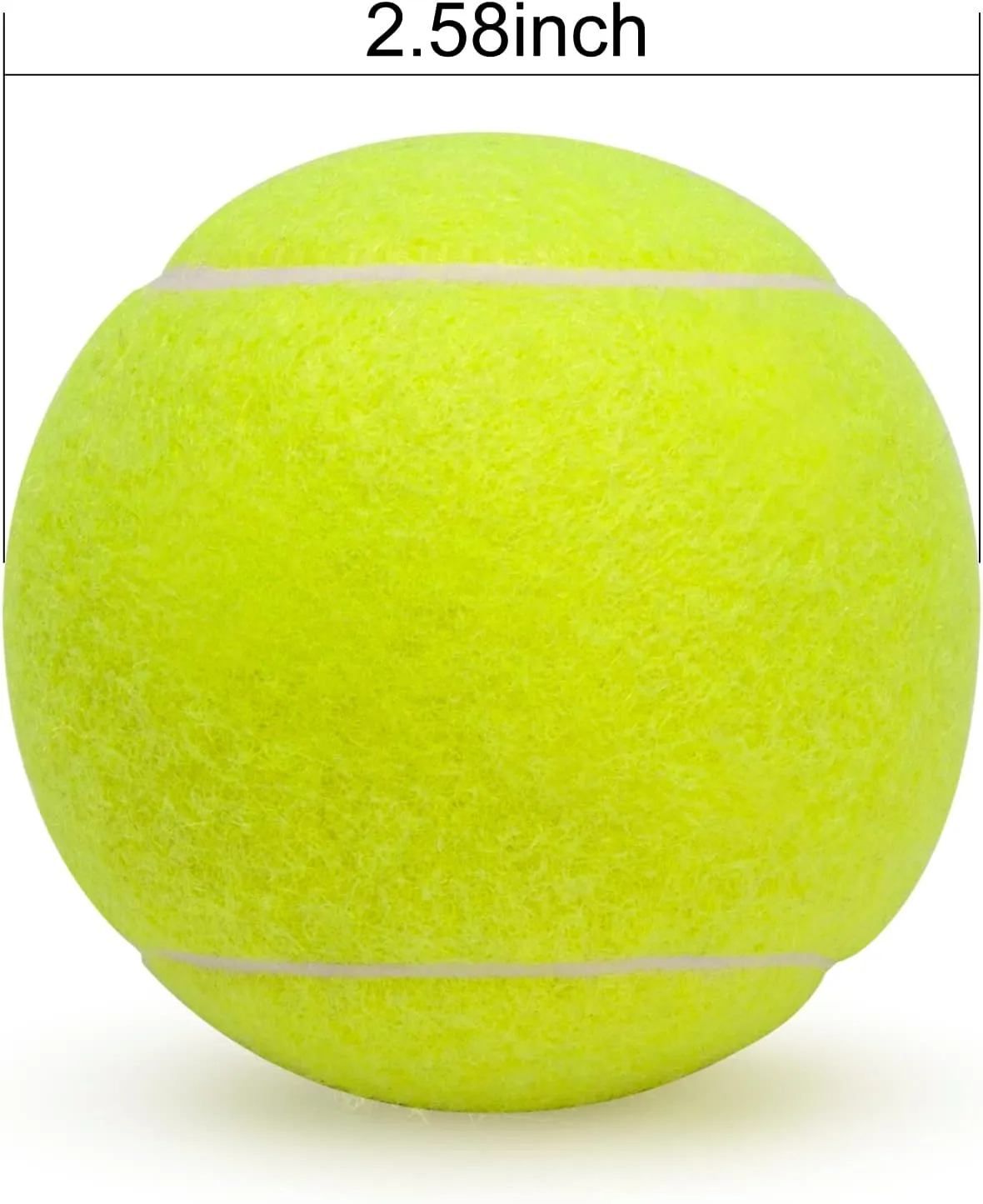 12 Pack Tennis Balls, Advanced Pressure Training Tennis Balls Practice Balls, Tennis Balls for Dogs, Thickened Tennis with Mesh Bag for Transport, Beginner Exercise Ball, Sturdy High Elastic