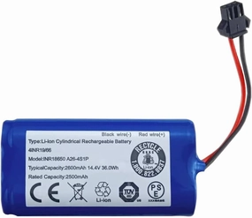 14.4V 2600mAh Replacement Battery for Ecovacs Deebot N79S N79 DN622, Eufy RoboVac 11 11S 12 15C 25C 30 30C 35C, Hybrid G10 G20 G30 G40 R500, Goovi F007C D380, Amarey A800 A900, Deenkee Robot Vacuum
