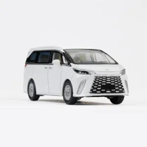 1:64 Lexus LM500h Die-Cast Model - Premium White Edition
