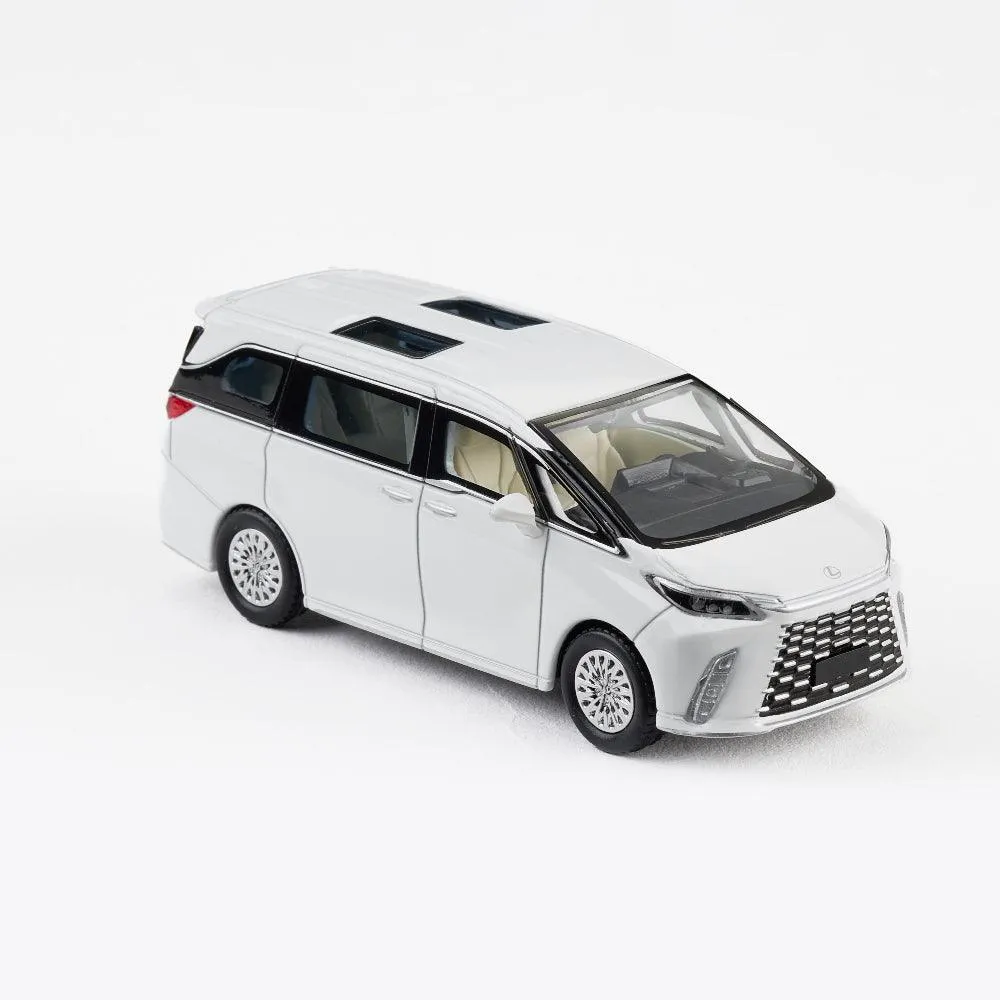 1:64 Lexus LM500h Die-Cast Model - Premium White Edition