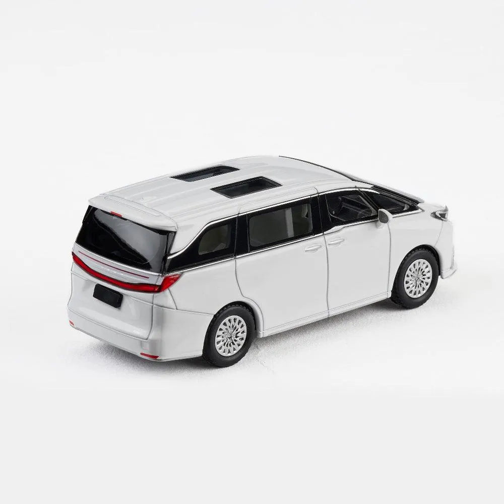 1:64 Lexus LM500h Die-Cast Model - Premium White Edition