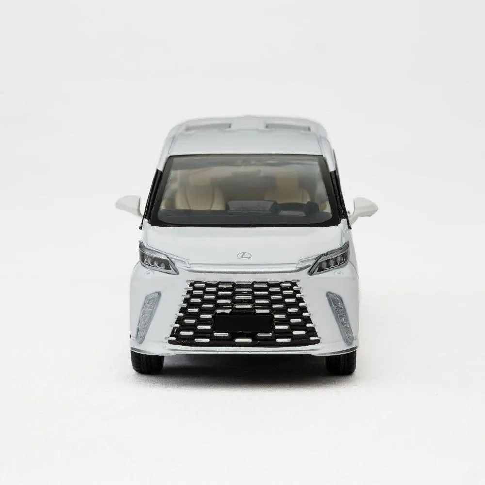 1:64 Lexus LM500h Die-Cast Model - Premium White Edition