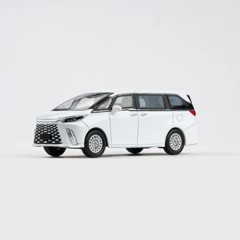 1:64 Lexus LM500h Die-Cast Model - Premium White Edition