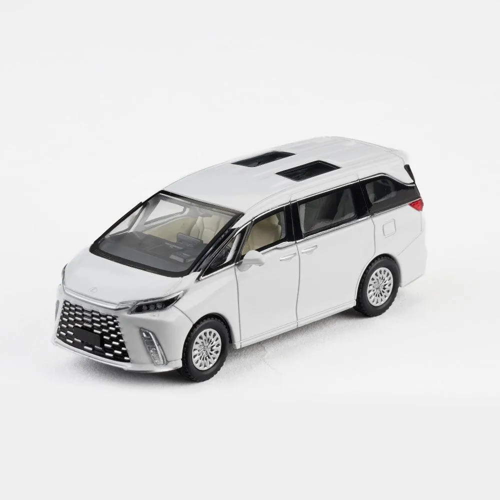 1:64 Lexus LM500h Die-Cast Model - Premium White Edition