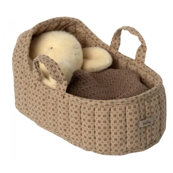 2023 Maileg Large Sand Carry Cot