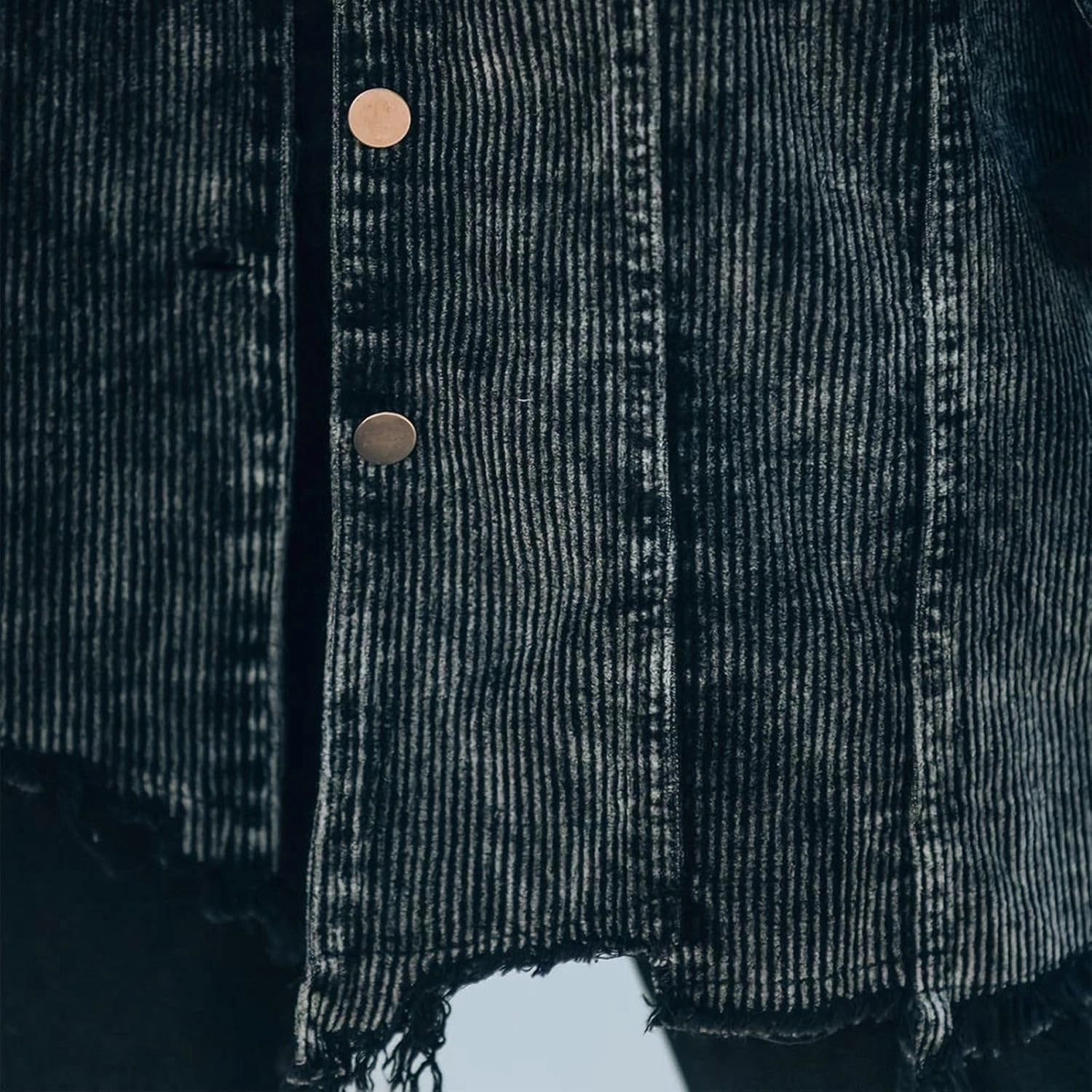 2023 Womens Corduroy Shacket Jacket Fall Long Sleeve Button Down Shirt Jackets Trendy Distressed Retr Coat with Pockets