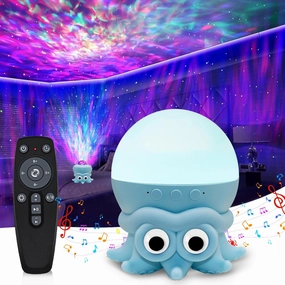 2024 New Octopus Ocean Starry Sky Projector Lamp, Robot Toys, Galaxy Night Light, Projection LED Lamp, Children's Room Decor, Ideal for Christmas Gifts, Birthdays, Suitable for Girls and Boys, Adults