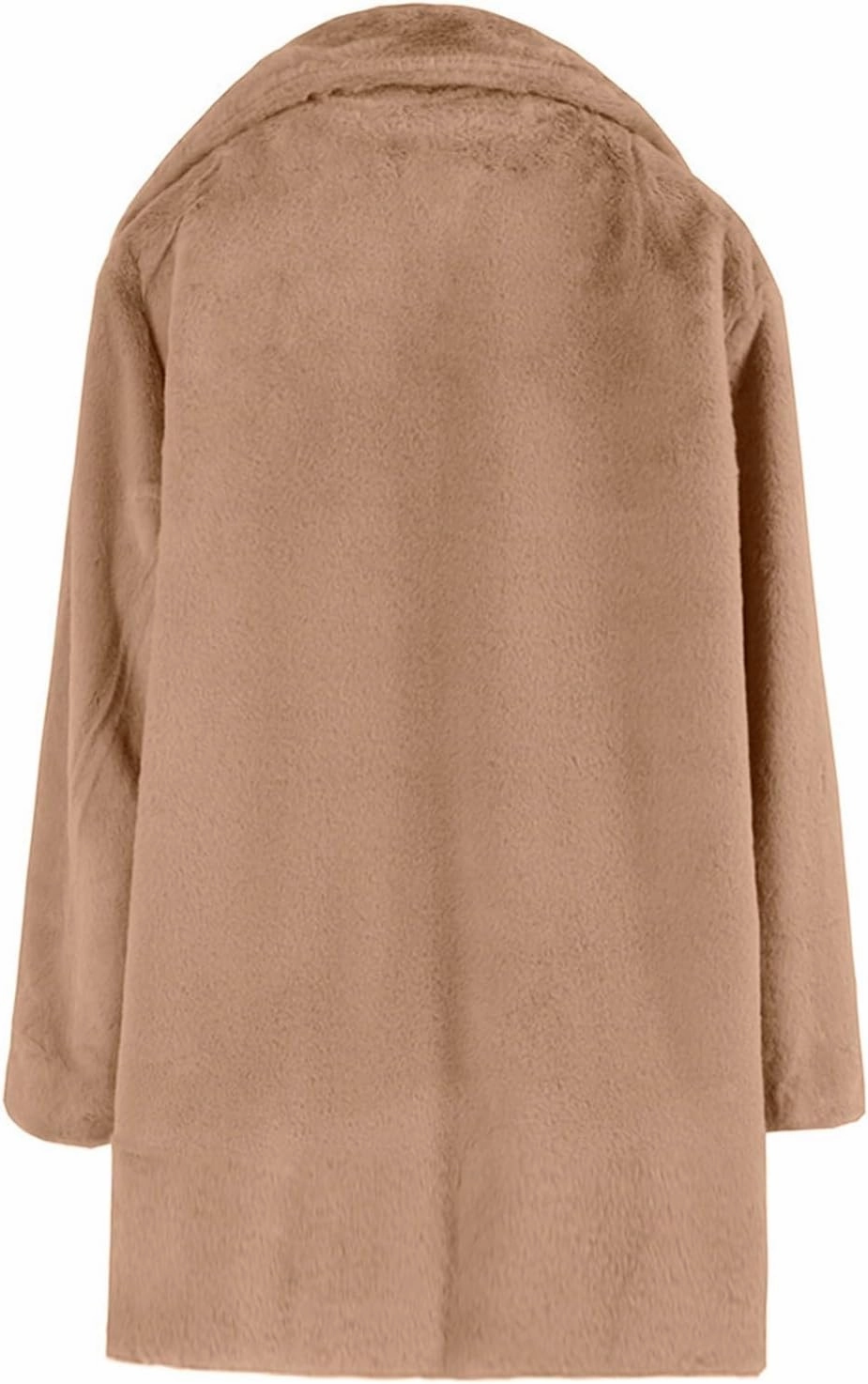 2024 Women's Overcoat Thickened Cardigan Winter Double Faced Fleece Jackets Lapel Snow Coat Elegant Shacket Soft Outwear