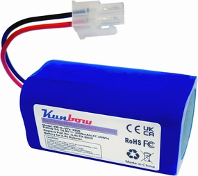 3200mAh Li-ion Battery,Replacement Battery for iLife A4, A4s, A6, V7, V7s Plus, V7s Pro, X620, Y8H4 Robot Vacuum Cleaner(14.8V/47.36Wh)