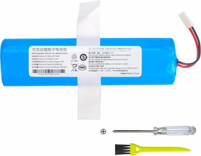 3400mAh Replacement Battery for ILIFE V3s Pro, V3, V5s Pro, V5x, V50, V8s, X750, V40 Robotic Vacuum Cleaner, 18650B4-4S1P-AGX-2, AT5186033510,M26-4S1P-AGX-2 14.4V