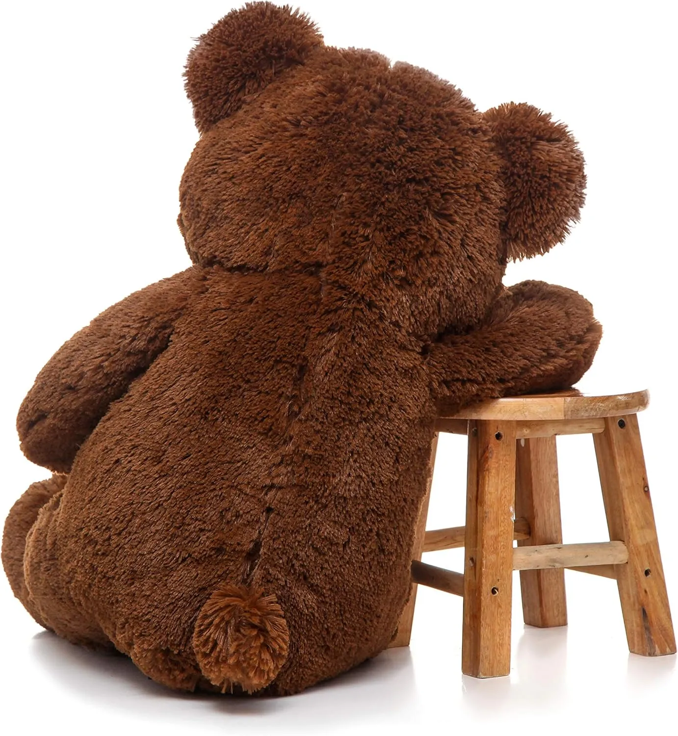 36 inch Big Teddy Bear Cute Giant Stuffed Animals Soft Plush Bear for Girlfriend Kids, Dark Brown