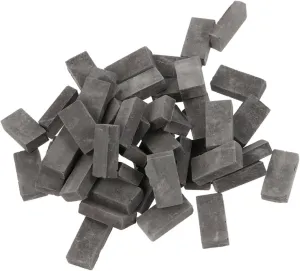 3Bags Decorative Miniature Bricks DIY Micro Landscape Table Adornments for Crafting Realistic Miniature Brick Tiles for Dollhouses and Themed Decor