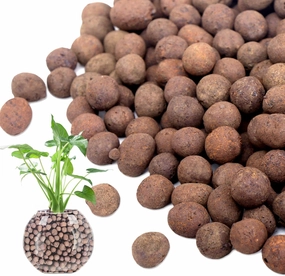 5LB Leca Clay Pebbles for Plants, Expanded Leca Balls for Indoor Plants, Orchid Potting Mix, Soil Amendment, Drainage, Easy Reusability, 4-16mm