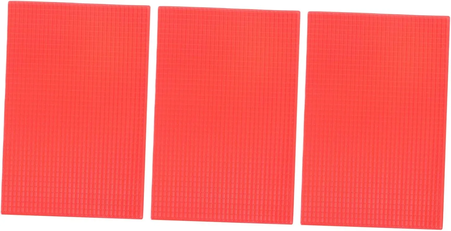 6pcs Tile Model for Garden Decoration Simulation Landscape Materials Lightweight Compact Design Realistic Appearance for Dollhouse Sand Table Use