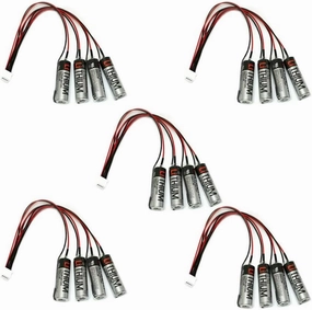 (5 Pack) ER6V/3.6V 8000mah HW0470360-A Battery Pack for YASKAWA Motoman Robot