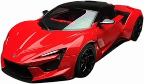 Alloy Resin Car Vehicle Model Fit for Lykan Fenyr 1 18 Resin Simulation Car Model Exquisite Version of Collectible Ornaments Festive Deluxe Gift (Color : B)