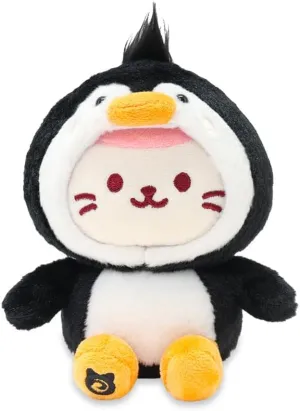 Anirollz Stuffed Animal Plush Toy Winter Penguin Kittiroll Small Sitting Plush Doll | Soft, Squishy, Warm, Cute, Comfort, Safe Birthday Kawaii