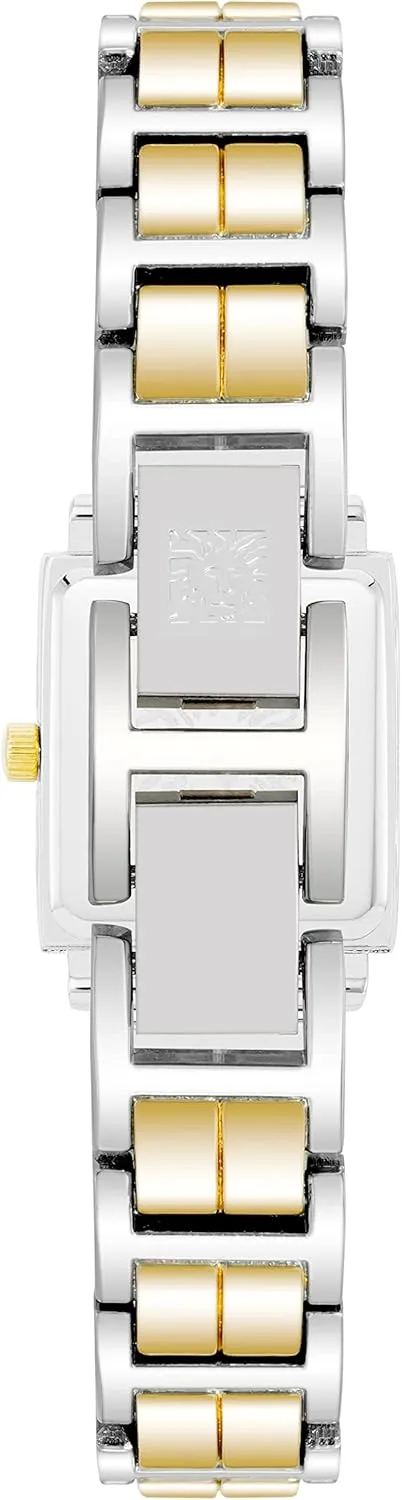 Anne Klein Women's Premium Crystal Accented Bracelet Watch