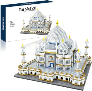 Architecture Collection: Taj Mahal 3950 pcs Building Set Model Kit and Gift for Adults and Kids,Micro Block
