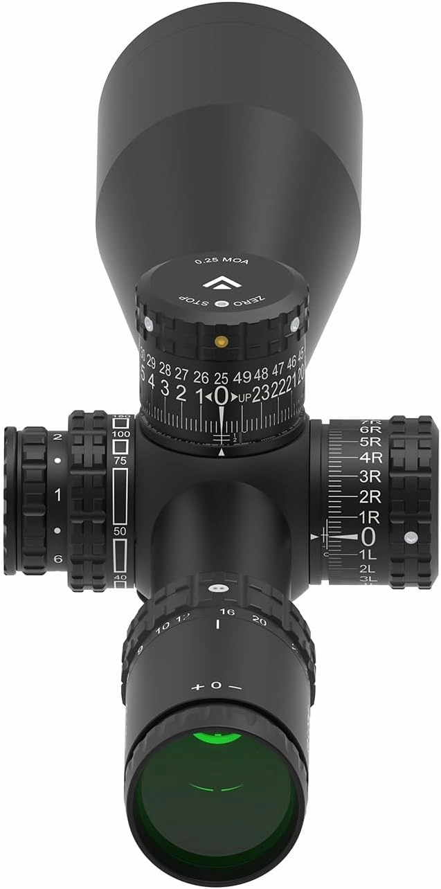 Arken Optics EP5 Gen 2 7-35x56 FFP Long Range Precision Rifle Scope with Illuminated VPR Reticle, Zero Stop and 34mm Tube