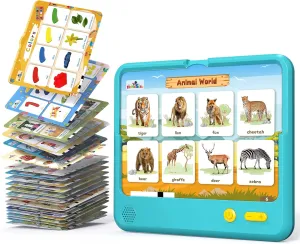 Astro Pad, Toddler Interactive Learning Toys Ages 3 4 5 6, Kids Speech Therapy Educational Tablet Includes Sight Words, Nursery Rhymes, Stories, Perfect Christmas,Birthday Gift for Boys Girls