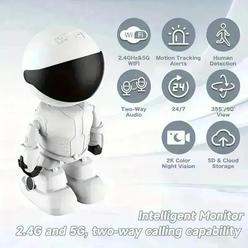 Astronaut Robot Pet Home Camera