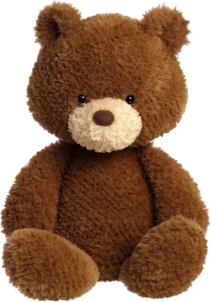 Aurora® Snuggly Riley Bear™ Stuffed Animal - Comforting Companion - Imaginative Play - Brown 13 Inches