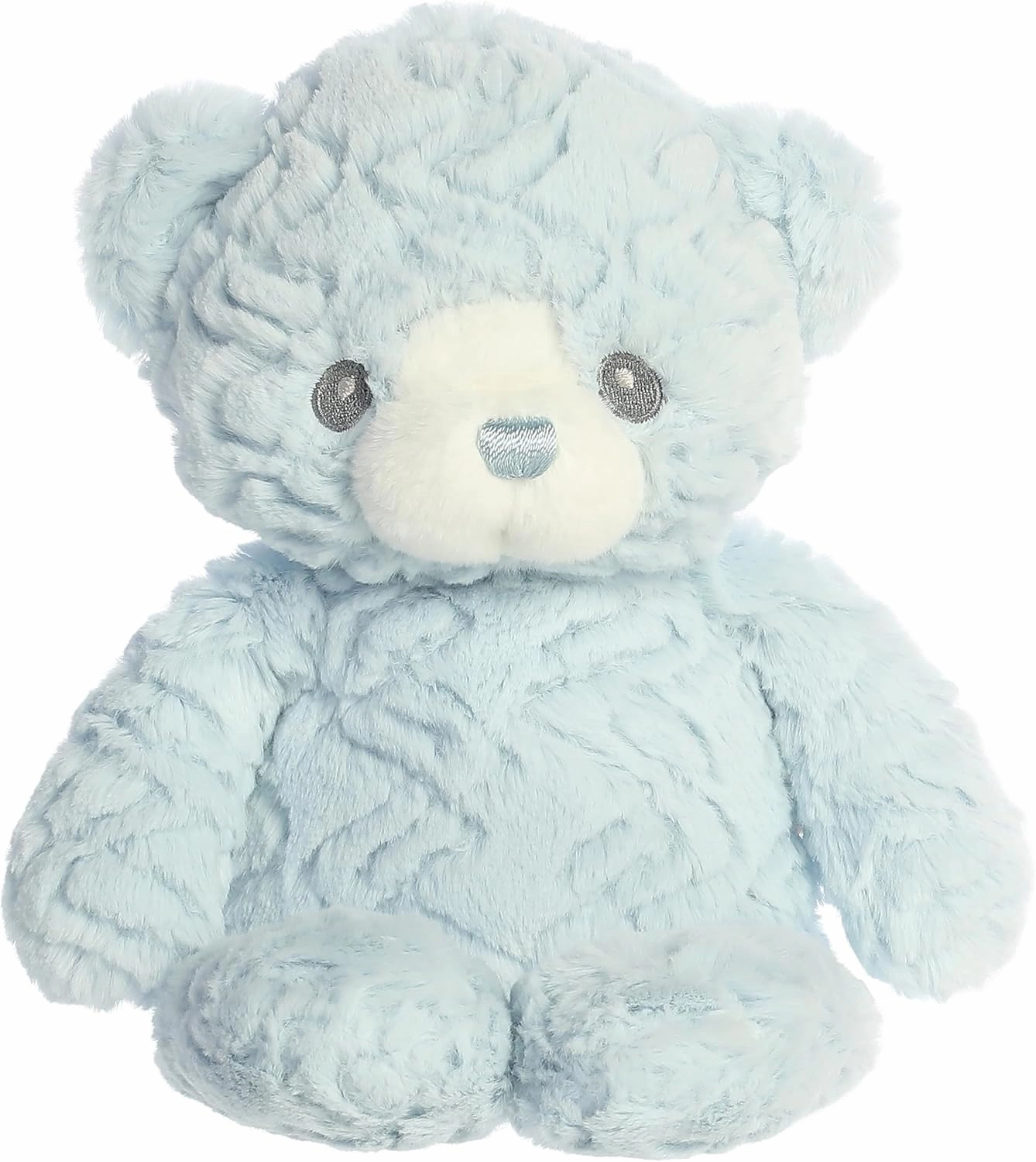 Aurora® Snuggly Huggy Bear™ Baby Stuffed Animal - Comforting Companion - Imaginative Play - Blue 13 Inches