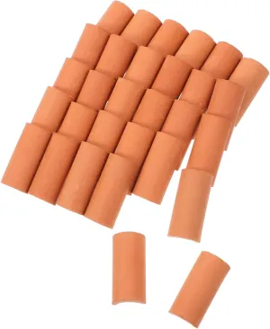 Authentic Miniature Building Tiles 30pcs Roof Tiles for Diy Craft Landscape Dollhouse Models