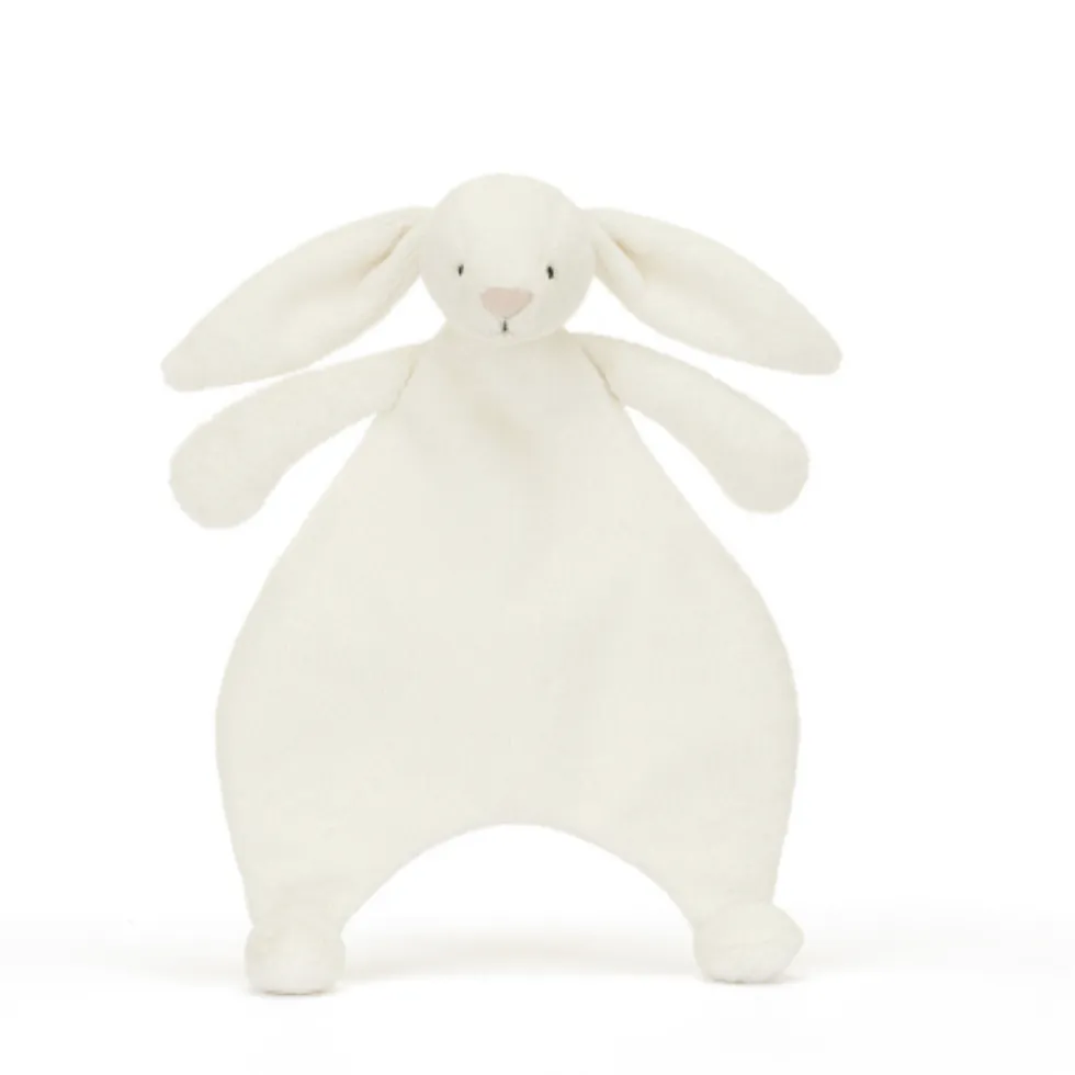 Bashful Cream Bunny Comforter