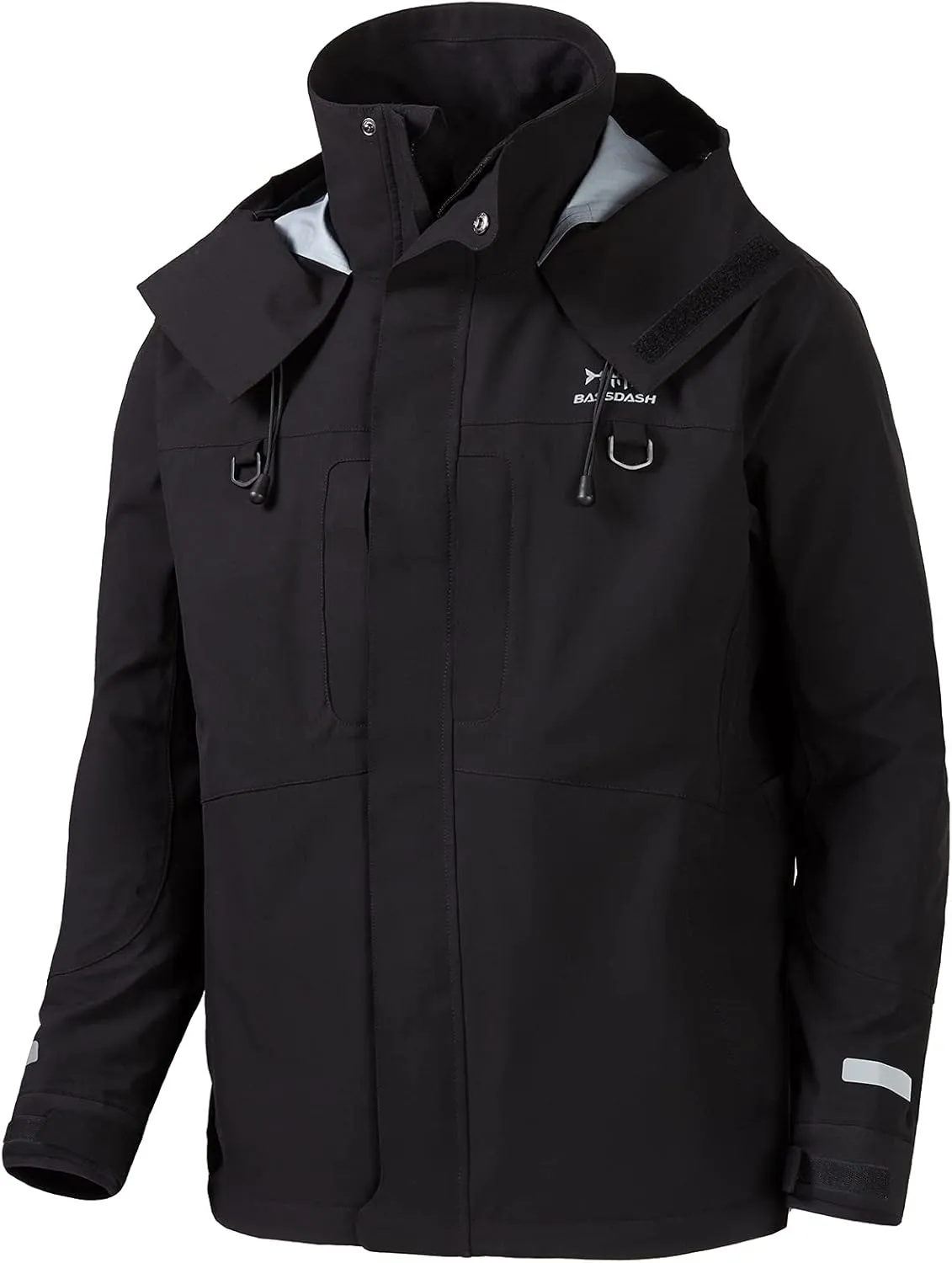 BASSDASH Valor Waterproof Fishing Jackets for Men Women Breathable Windproof Rain Jacket