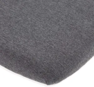 Bassinet Fitted Sheets Compatible with Chicco Lullago Bassinet and Chicco Close to You 3-in-1 Bedside Sleeper – Snuggly Soft Jersey Cotton – Fits Perfectly on 19 x 32 Mattress Pad – Grey