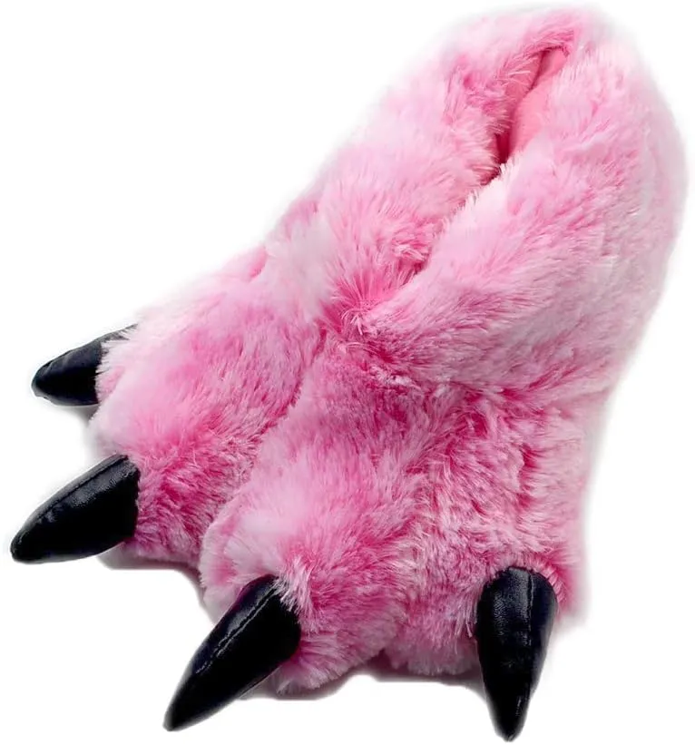 Bear House Slippers - Adult Monster Couple Paw Slippers
