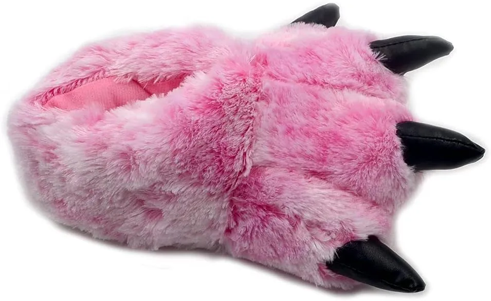 Bear House Slippers - Adult Monster Couple Paw Slippers
