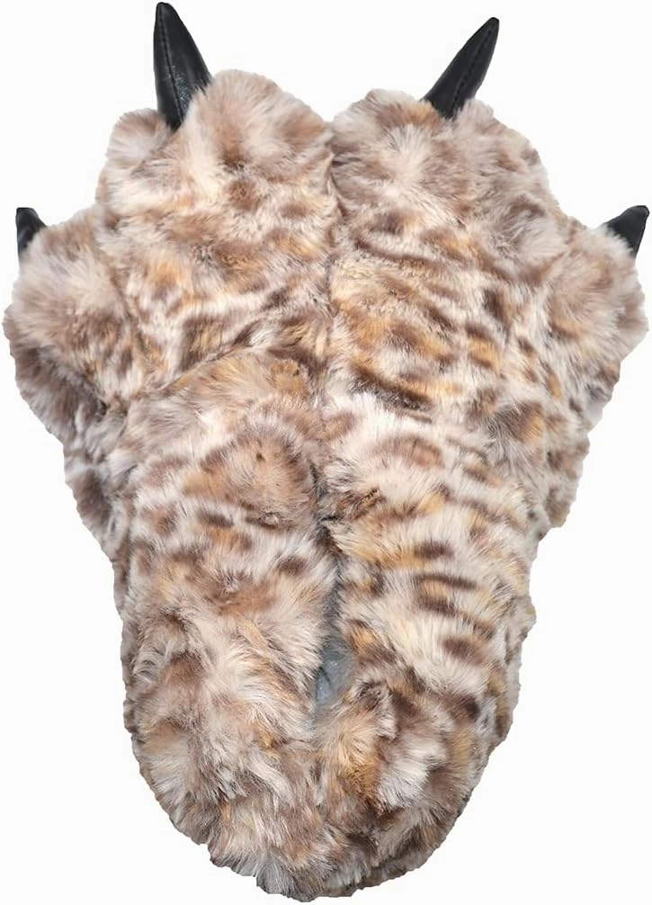 Bear House Slippers - Adult Monster Couple Paw Slippers