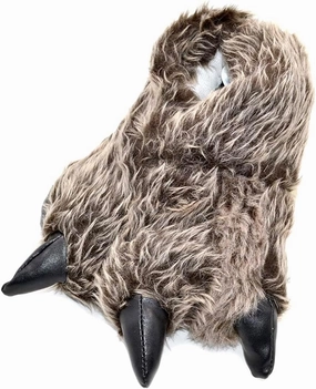 Bear House Slippers - Adult Monster Couple Paw Slippers