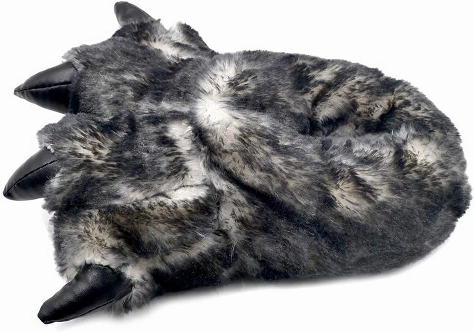 Bear House Slippers - Adult Monster Couple Paw Slippers