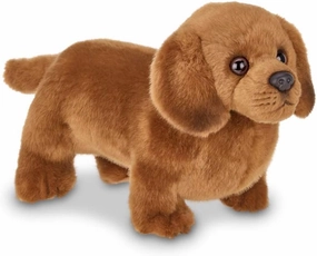 Bearington Frankie The Dachshund Stuffed Animal, 13 Inch Weiner Dog Stuffed Animal