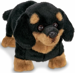 Bearington Harley The Dachshund Stuffed Animal, 13 Inch Weiner Dog Stuffed Animal