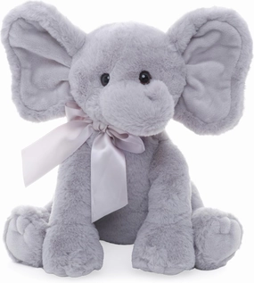 Bearington Spouts The Elephant Plush, 12 Inch Elephant Stuffed Animal