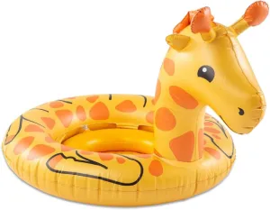 BigMouth Inc Lil’ Water Float - Pool Floaties for Infants Babies & Kids Ages 1-3, for Beginner Swimmers, Easy to Inflate and Durable - Giraffe