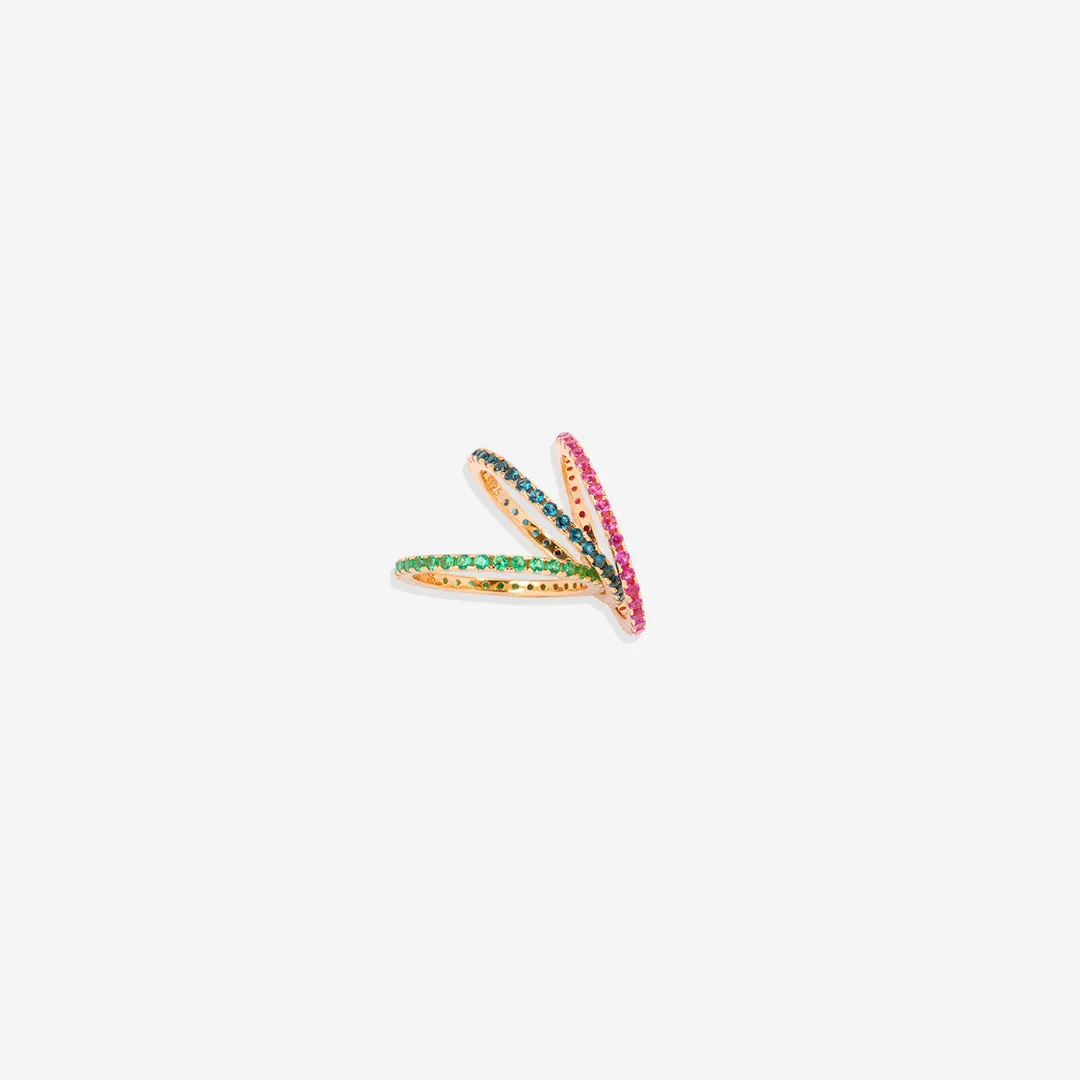Birthstone Eternity Stacking Ring