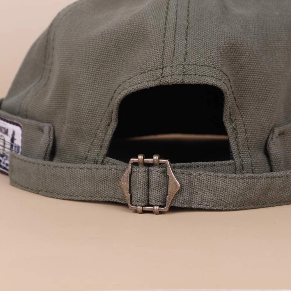Brimless Docker Leon Hat Rolled Cuff Harbour No Visor Skull Docker Beanie Cap for Men & Women