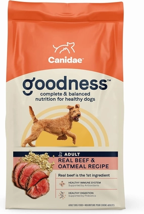 CANIDAE Goodness Adult Beef & Oatmeal Dry Dog Food, 25 lbs.