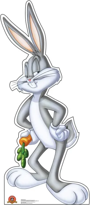 Cardboard People Bugs Bunny Life Size Cardboard Cutout Standup - Looney Tunes