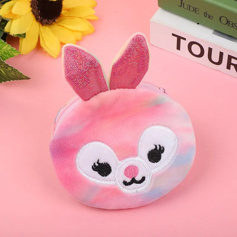 Cartoon Fashion Cute Portable Mini Plush Coin Purses
