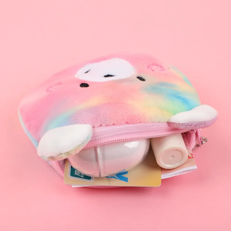 Cartoon Fashion Cute Portable Mini Plush Coin Purses
