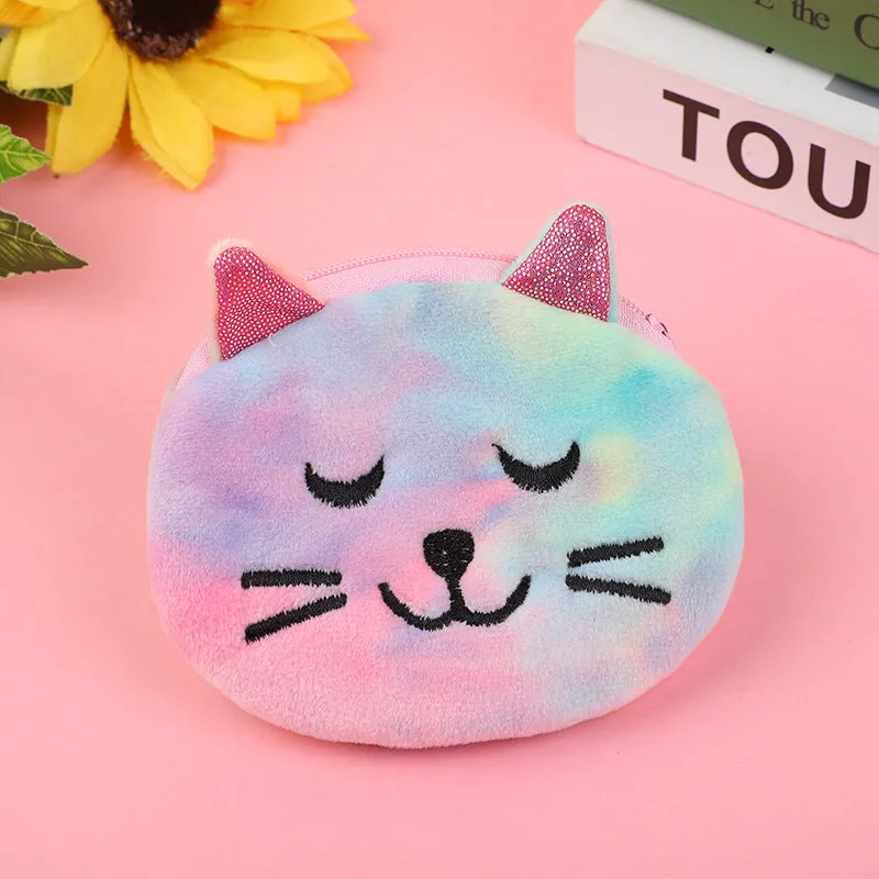 Cartoon Fashion Cute Portable Mini Plush Coin Purses
